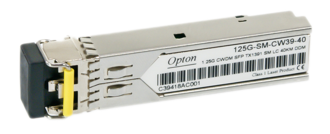 Opton 1.25G CWDM SFP TX1391 SM LC 40km