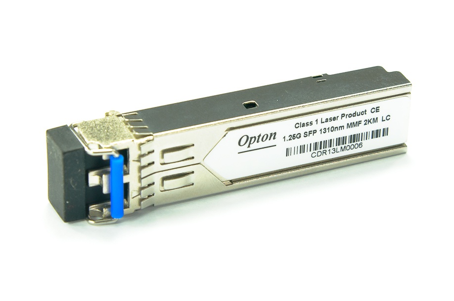 OPTON 125G-MM-DF31-LC SFP Dual, 1.25Gbps, MM LC, 2km, TX1310