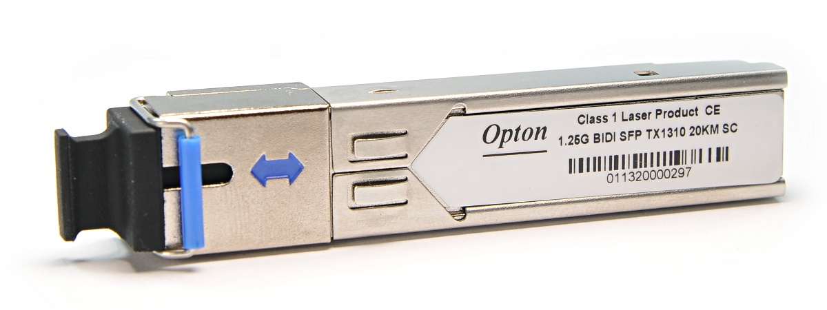 OPTON 125G-SM-WDM31-SC SFP WDM, 1.25Gbps, SM SC, 16dB, 20km, TX1310