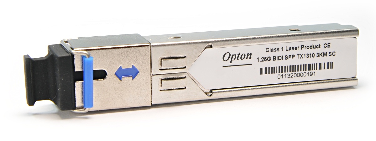 OPTON 125G-SM-WDM31-SC SFP WDM, 1.25Gbps, SM SC, 10dB, 3km, TX1310