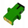 OPTON adapter SC/APC z klapką SM SIMPLEX