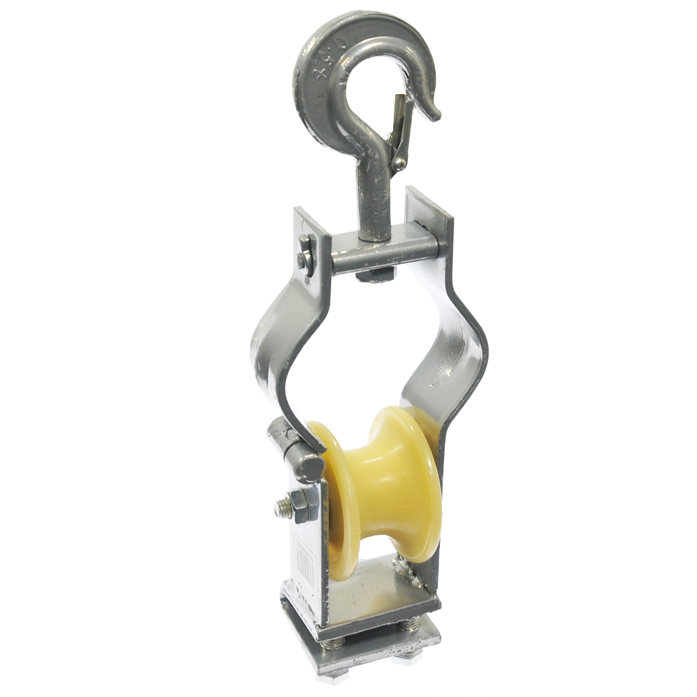 Bloczek / rolka do rozwieszania kabla 120x30mm vinyl