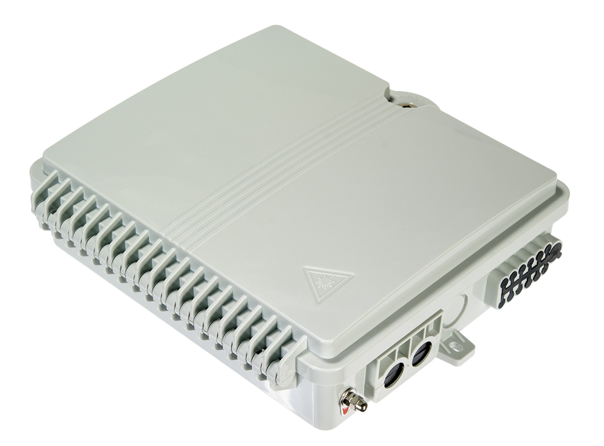 Opton mufa światłowodowa FDB-0208G-CAS 2 IN 13 OUT, dyby, ramka na kasetkę