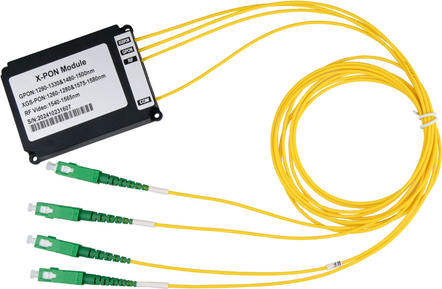 Opton CEX-B-AB-1SA CEx Multiplexer GPON + XGS-PON + RF, SC/APC