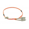 OPTON - PatchCord multimodowy LC-SC 62.5/125um OM1 MM duplex 0,5m