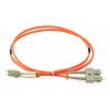 OPTON - PatchCord multimodowy LC-SC 62.5/125um OM1 MM duplex 1m