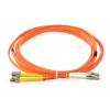 OPTON - PatchCord multimodowy LC-ST 62.5/125um OM1 MM duplex 3m