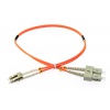 OPTON - Patchcord multimodowy LC-SC 50/125um OM2 MM duplex 0,5m