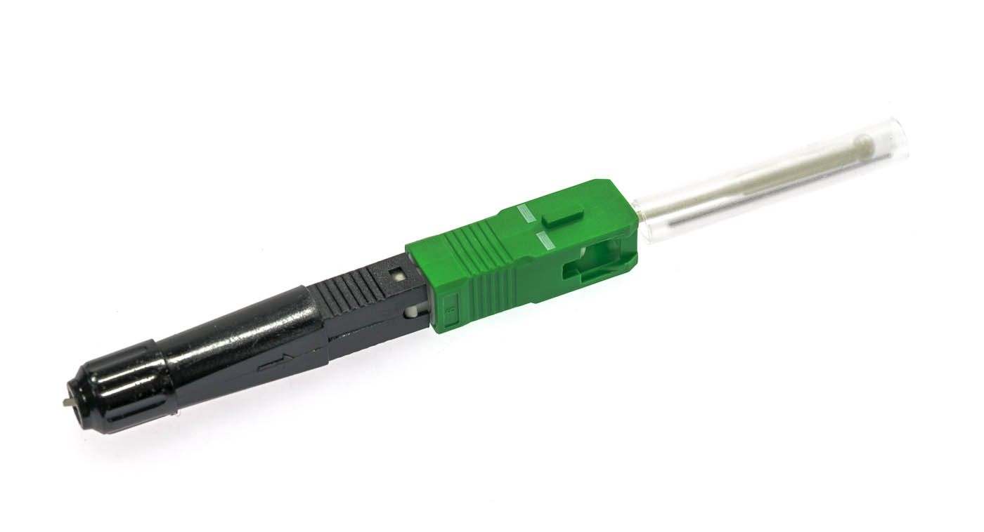OPTON splice-on connector SC/APC SM (5pcs)