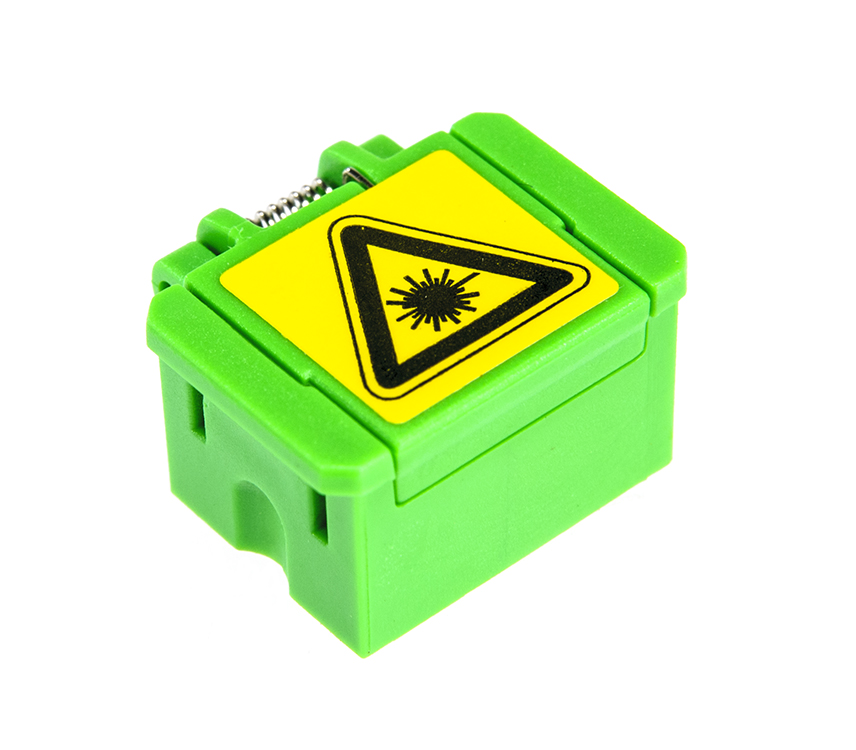 Osłona do adaptera światłowodowego, kolor zielony