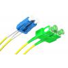 Patchcord światłowodowy SC/APC-LC/UPC SM duplex 15m G652.D