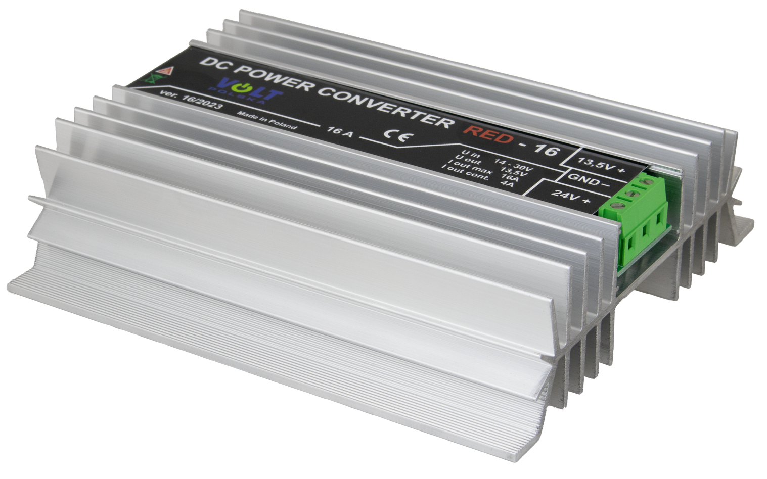 Przetwornica (reduktor napięcia) 24 V -> 12 V, 16 A