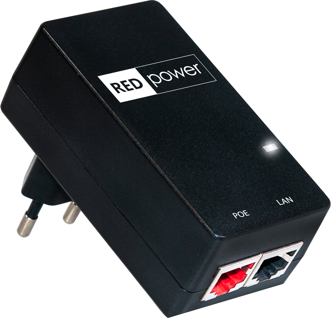 RED Power RP18V1A-P-WM-EU zasilacz PoE, 18 V, 1 A, fast Ethernet (100 Mb/s)