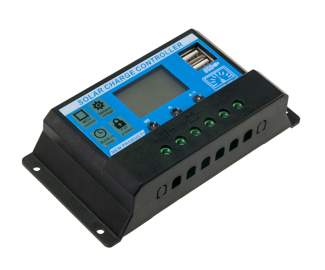 Regulator ładowania do instalacji solarnych 12 V / 24 V (20 A)