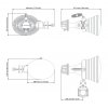 RF Elements AH20-CC asymetryczna antena horn 5 GHz 20° 20.5 dBi, złącza N żeńskie