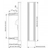 RF Elements Array Sector 2-14 antena sektorowa 2,4 GHz, 112°, 14 dBi, RP-SMA