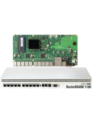 RouterBOARD RB1100 512MB RAM, 1000MHz, 13xGigabit LAN, RouterOS L6