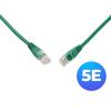 Solarix C5E-155GR-1MB patchcord UTP kat. 5e, kolor zielony, długość 1 m
