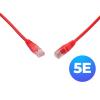 Solarix C5E-155RD-2M patchcord UTP kat. 5e, kolor czerwony, długość 2 m