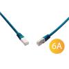 Solarix C6A-315BU-3MB patch cord S/FTP cat 6A LSOH 3m niebieski