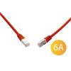 Solarix C6A-315RD-10MB patch cord S/FTP cat 6A LSOH 10m czerwony