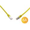 Solarix C6A-315YE-10MB patch cord S/FTP cat 6A LSOH 10m żółty