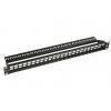 Solarix SX24M-0-STP-BK modularny patch panel Rack 19" 1U 24 miejsca na keystony