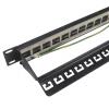 Solarix SX24M-0-STP-BK modularny patch panel Rack 19" 1U 24 miejsca na keystony