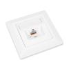 Solarix SX9-1-5E-UTP-WH podtynkowe gniazdko nieekranowane kat. 5e, 1x RJ45