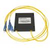 Splitter symetryczny PLC 1x2 ABS box SM 2mm 1m SC/UPC