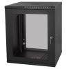 Stalflex RC19-12U-600GB szafa Rack 19" 12U 600 mm, drzwi szklane, czarna (wisząca)