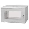Stalflex RC19-6U-350GG szafa Rack 19" 6U 350 mm, drzwi szklane, szara (wisząca)