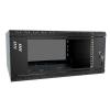 Stalflex S-RC19-4U-450GB szafa Rack 19" 4U 450 mm, drzwi szklane, czarna (wisząca)
