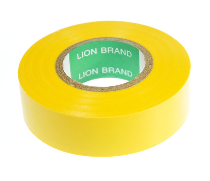 Taśma izolacyjna 15 mm 10 m Lion brand żółta