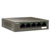 Tenda TEF1105P-4-38W switch (przełącznik) 5x fast Ethernet, 4x PoE OUT (802.3af)