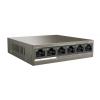 Tenda TEF1106P-4-63W switch (przełącznik) 6x fast Ethernet, 4x PoE OUT (802.3af/at)