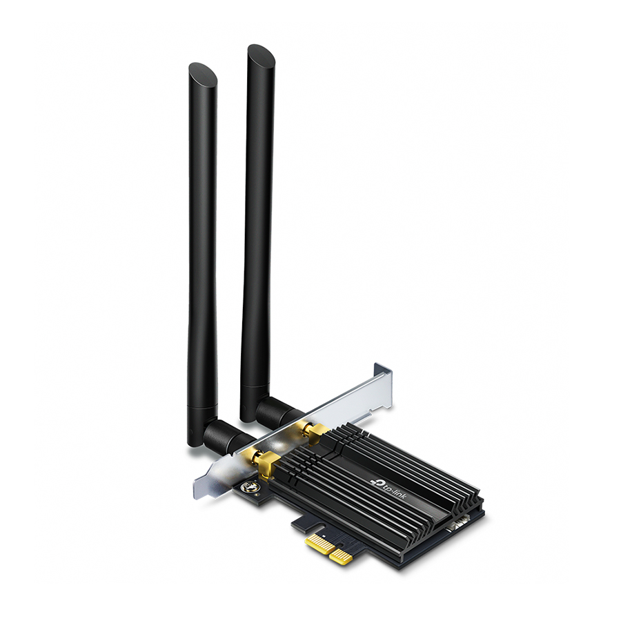 TP-Link Archer TX50E dwupasmowa, bezprzewodowa karta sieciowa PCIe WiFi 6 AX3000 Bluetooth