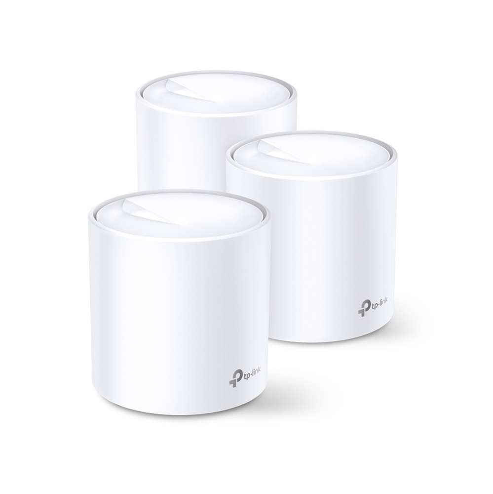 TP-Link Deco X20 punkt dostępowy Wi-Fi 6 AX1800. Mesh, 2x GE (3-pak)