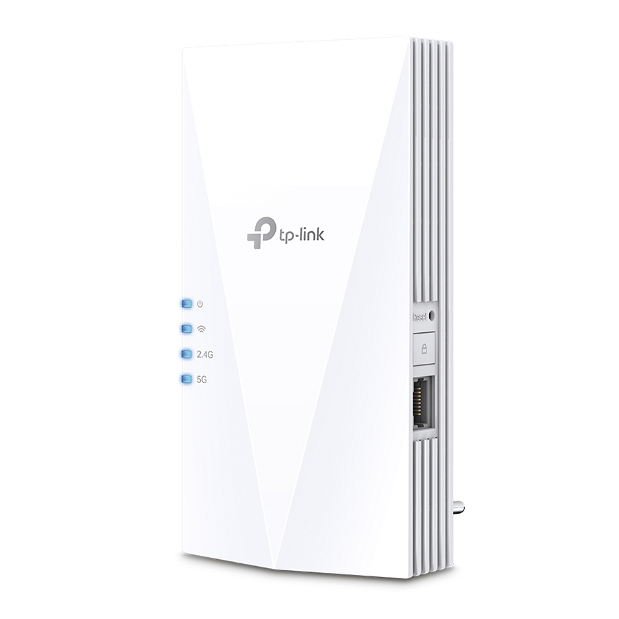 TP-Link RE500X dwuzakresowy wzmacniacz sygnału (repeater) Wi-Fi 6 AX1500, 1x GE, OneMesh