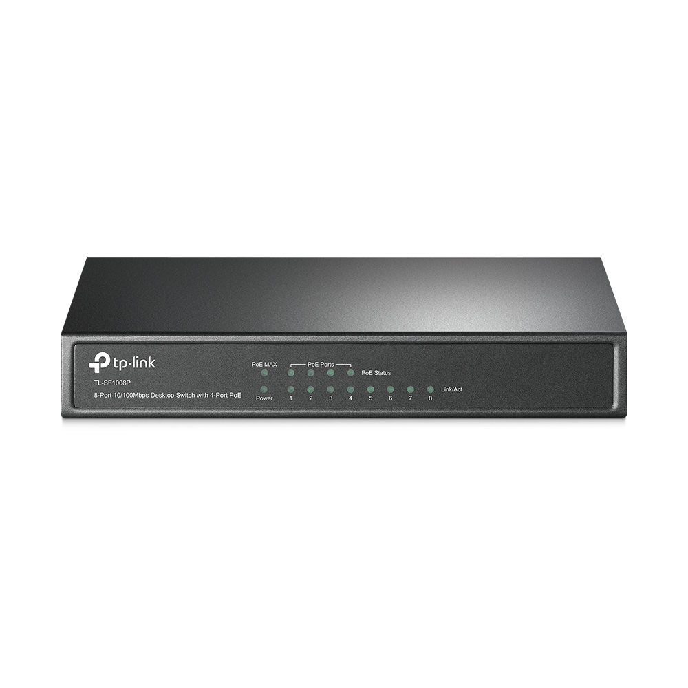 TP-Link SF1008P switch (przełącznik) 8x fast Ethernet 4x PoE