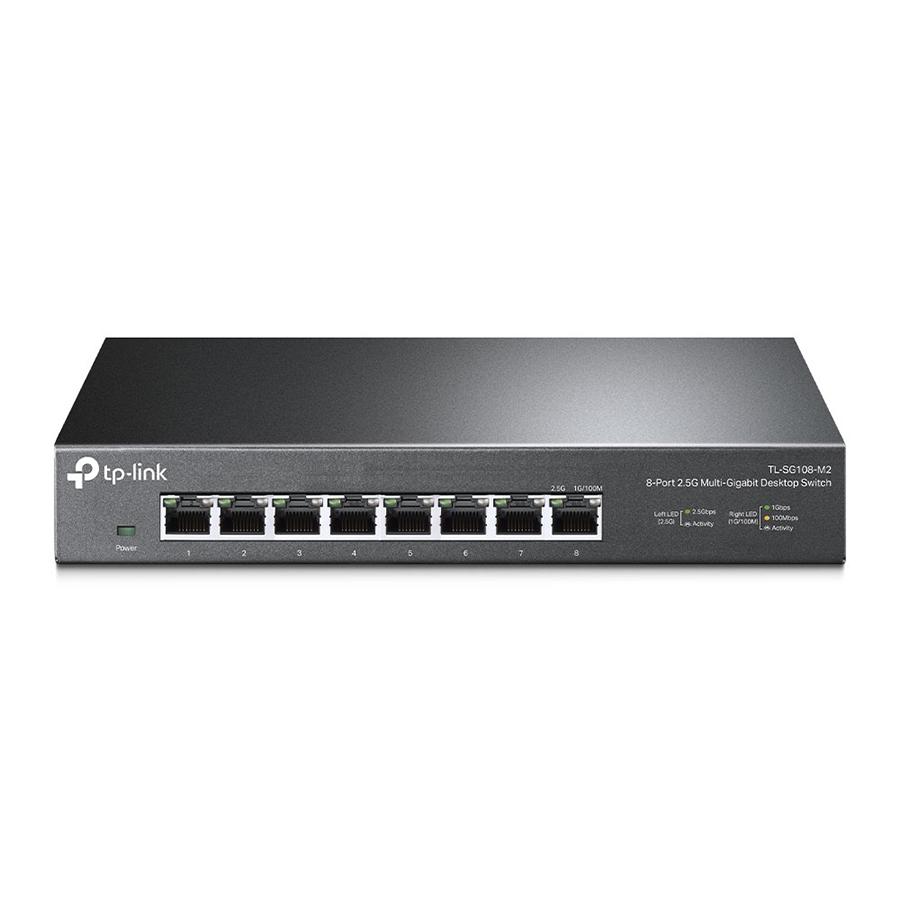 TP-Link SG108-M2 przełącznik (switch) desktop, 8 portów 2.5G Ethernet