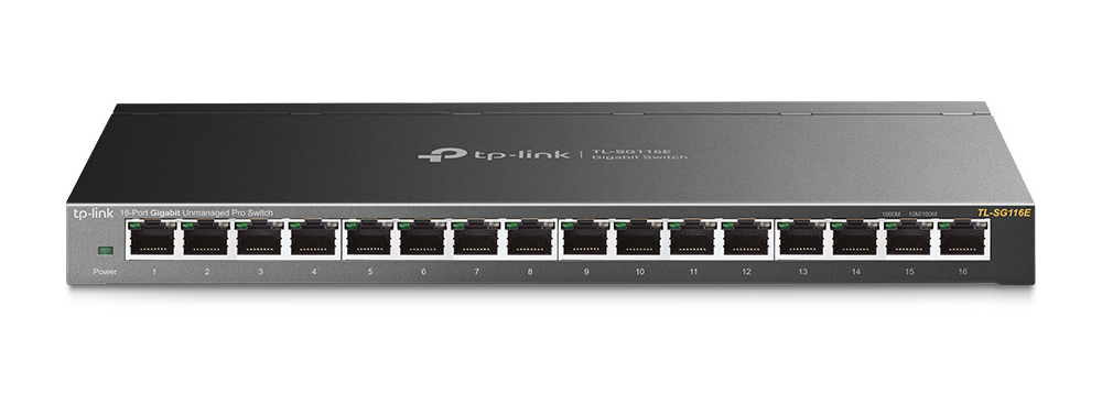 TP-Link SG116E switch (przełącznik) Easy Smart, 16x gigabit Ethernet