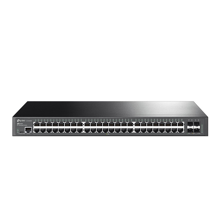 TP-Link SG3452X zarządzalny switch (przełącznik) JetStream L2+, 48x GE, 4x SFP+, Omada