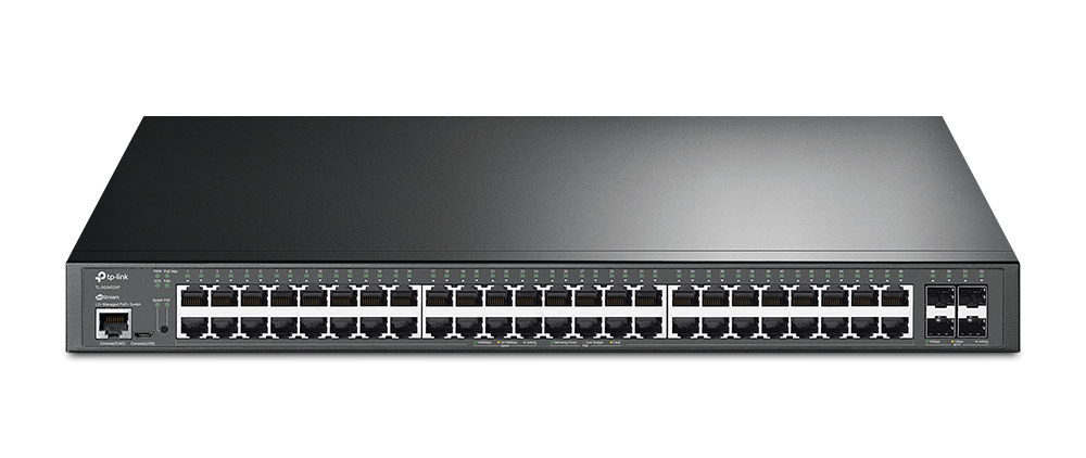 TP-Link SG3452XP JetStream zarządzalny switch L2+ 48x GE, 4x SFP+, 48x PoE OUT (802.3af/at)
