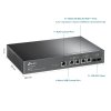 TP-Link SX3206HPP JetStream zarządzalny switch L2+ 4x 10GE, 2x SFP+, 4x PoE OUT (802.3af/at/bt), Omada