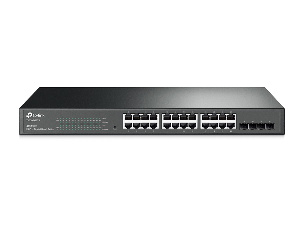 TP-Link T1600G-28TS (TL-SG2424) Smart JetStream switch (przełącznik) 24x GE, 4x SFP