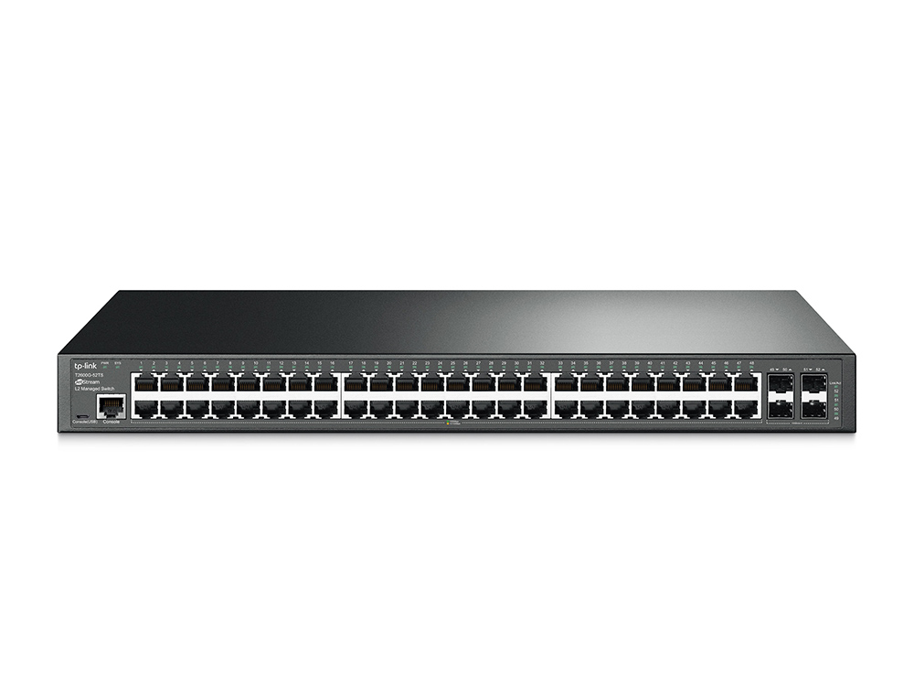 TP-Link T2600G-52TS (SG3452) switch (przełącznik) JetStream L2 48x GE 4x SFP