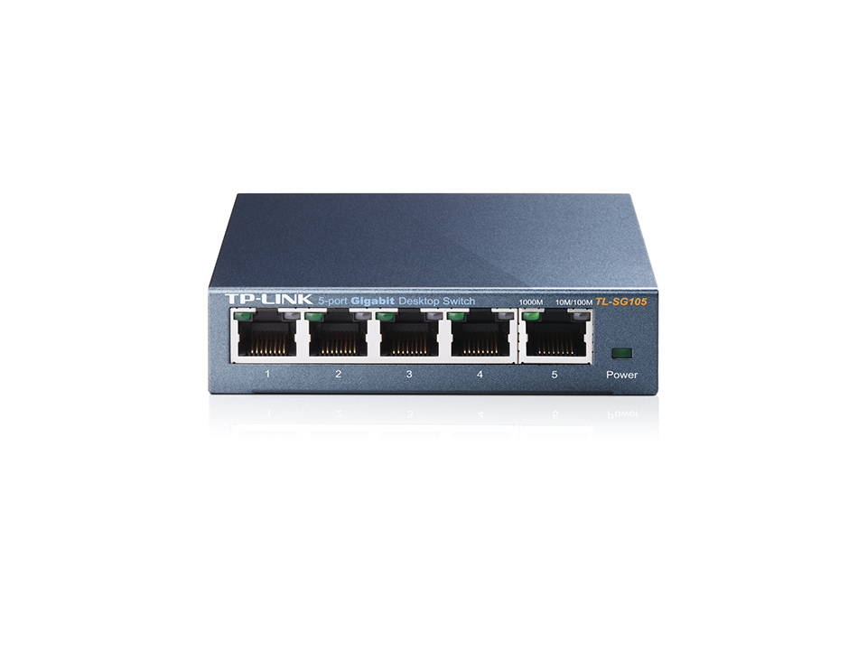 TP-Link TL-SG105 Desktop Switch - 5 gigabit ports