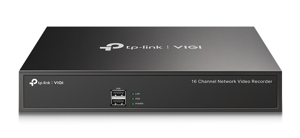 TP-Link VIGI NVR1016H rejestrator IP, 16 kanałów, 1x SATA (do 10 TB)