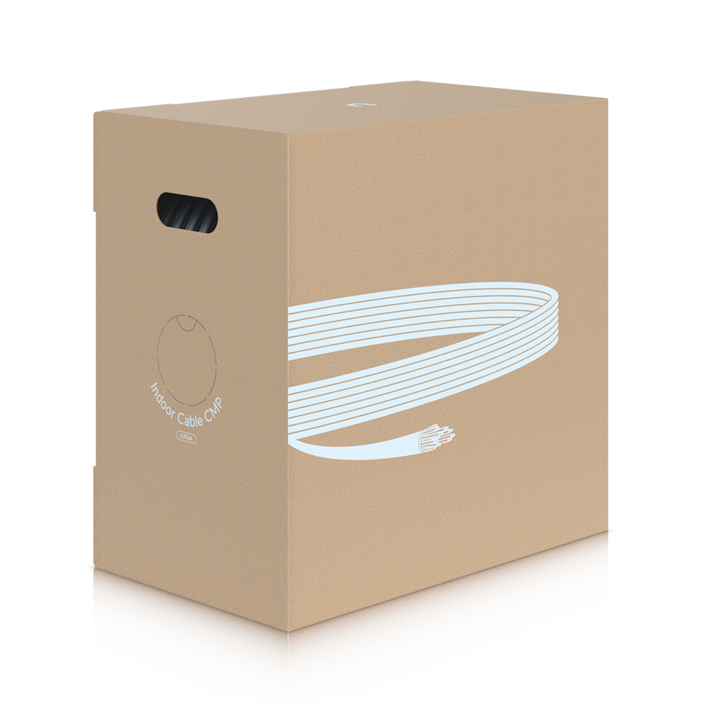 Ubiquiti C6A CMP kabel U/UTP kat. 6A, PVC CMP, 305m (karton)